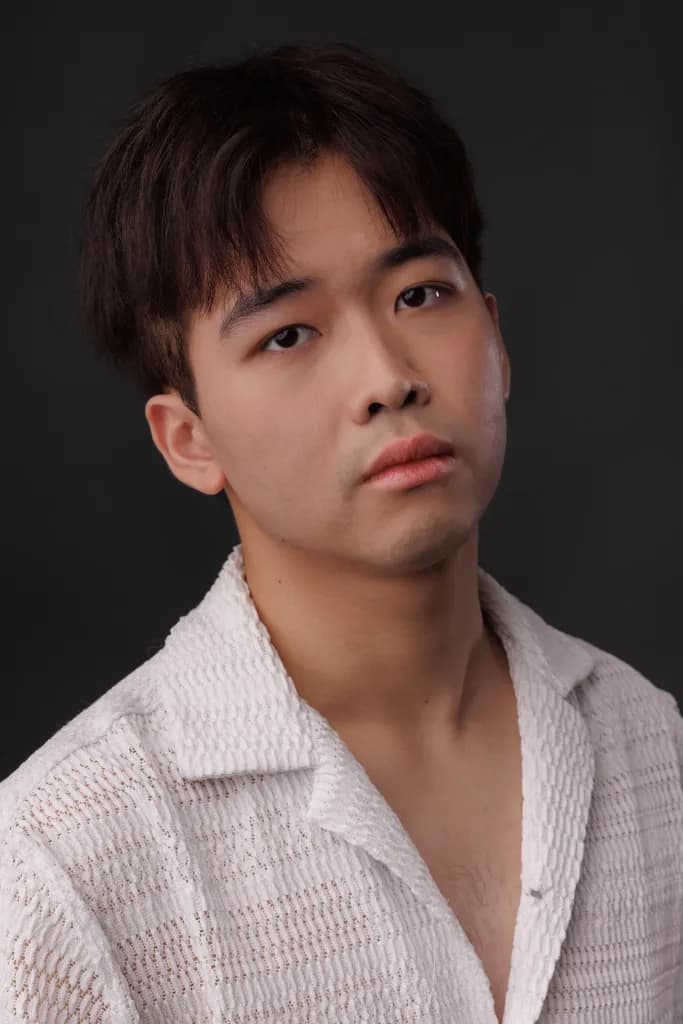 Actor headshot photographed at Shiki Studios